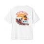 Mens nostalgia pink design Oversized Boxy Tee