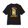 90s Yellow design Nostalgia Oversized Tee