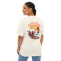 Mens nostalgia pink design Oversized Boxy Tee