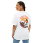Mens nostalgia pink design Oversized Boxy Tee