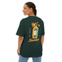 90s Yellow design Nostalgia Oversized Tee