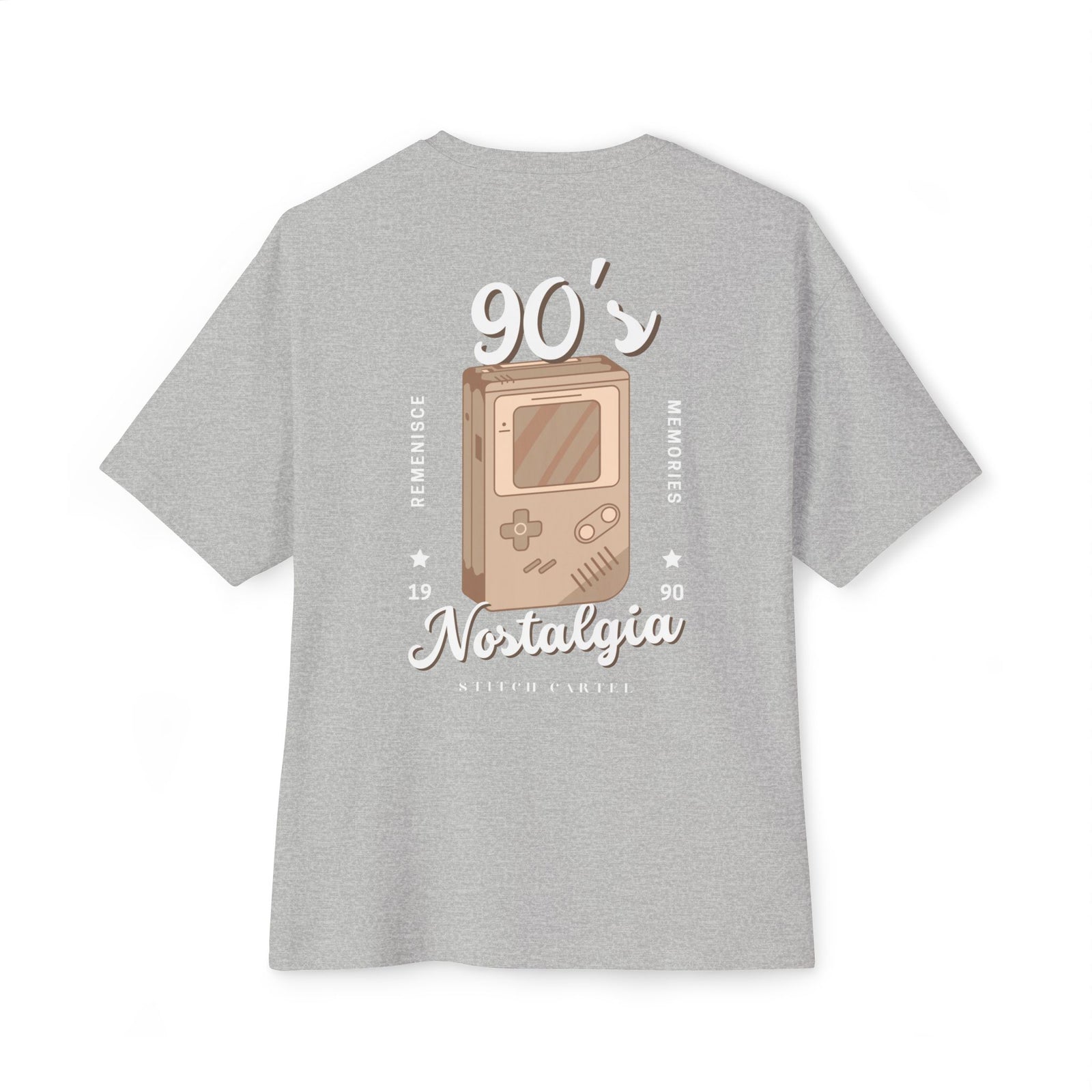 Copy of 90s Beige design Nostalgia Oversized Tee