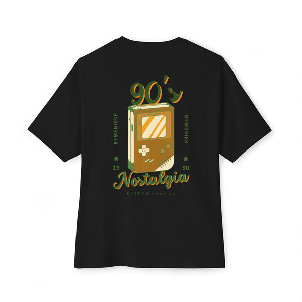 90s green design Nostalgia Oversized Tee