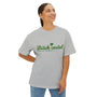 90s green design Nostalgia Oversized Tee