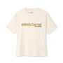 Womans yellow and black 70s Nostalgia Box Tee