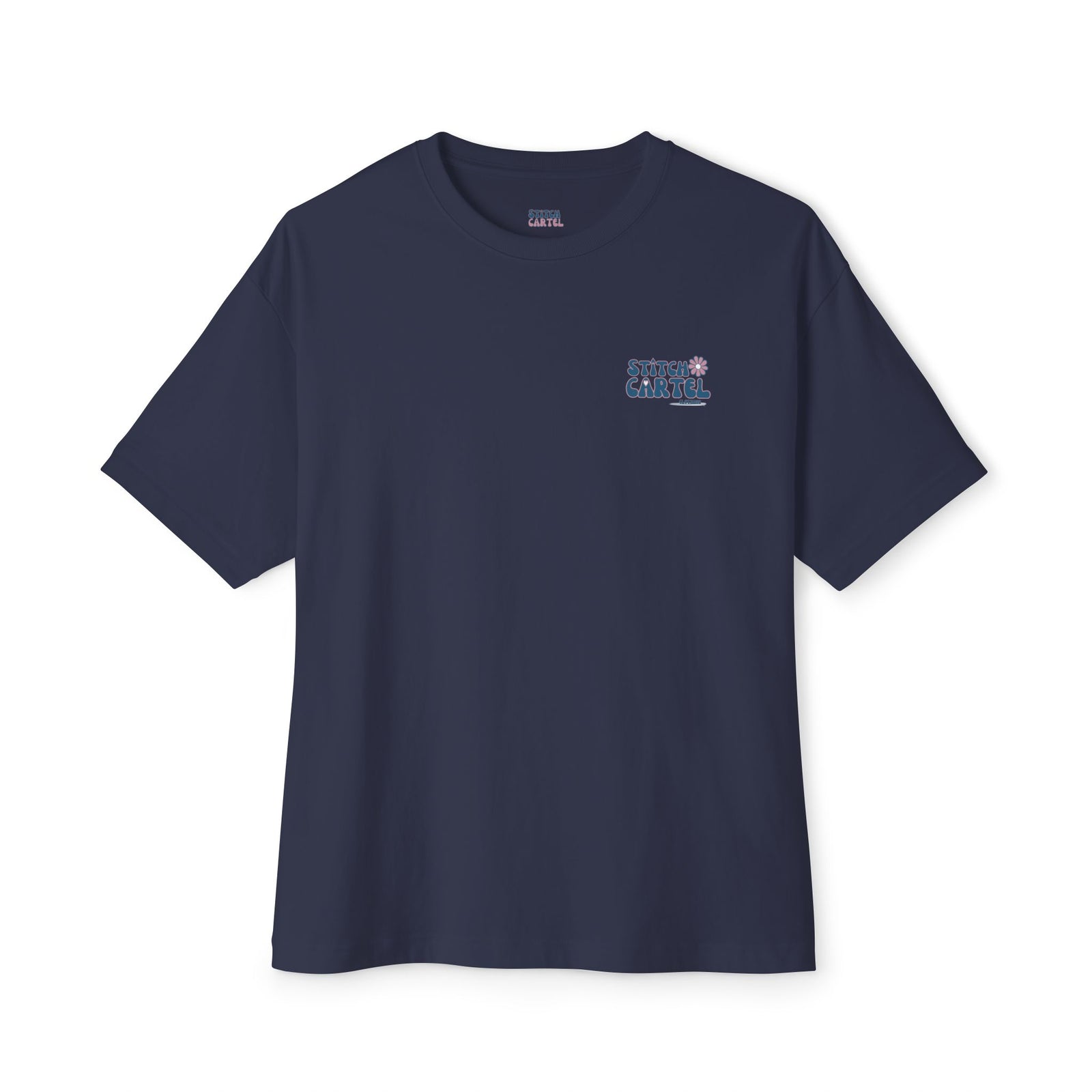 Pink and Blue Surf Naked box Tee