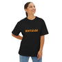 90s mens orange design Nostalgia Box Tee