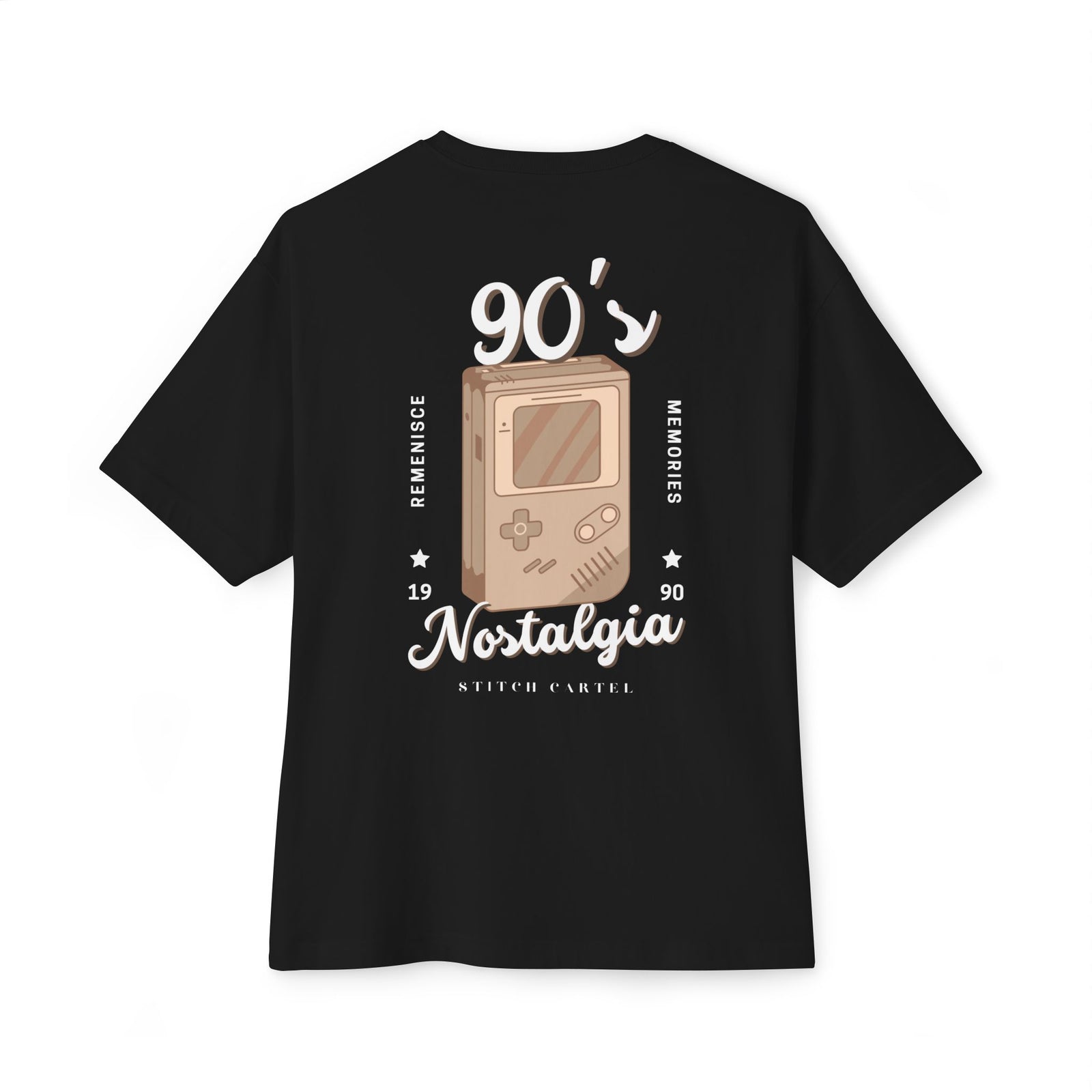 Copy of 90s Beige design Nostalgia Oversized Tee