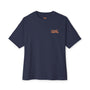 Surf naked orange design Unisex Oversized Boxy Tee