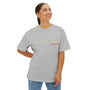 Womans 70’s nostalgia beige design Oversized Boxy Tee