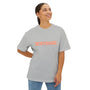 Mens nostalgia pink design Oversized Boxy Tee