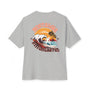 Mens nostalgia pink design Oversized Boxy Tee
