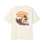 Mens nostalgia pink design Oversized Boxy Tee