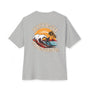 Mens 90s nostalgia beige design Oversized Boxy Tee