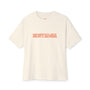 Mens nostalgia pink design Oversized Boxy Tee