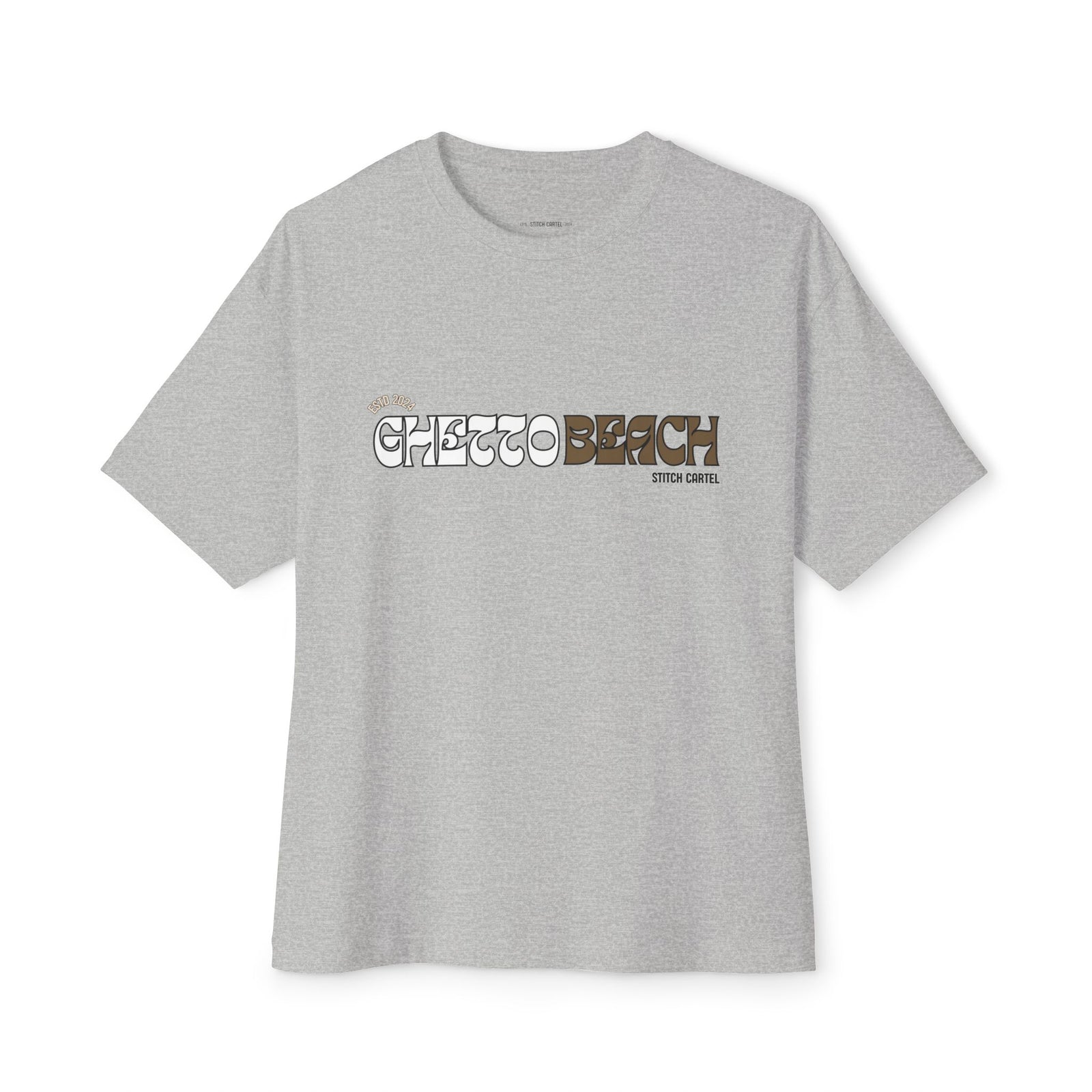 Ghetto beach basic ARCH Unisex Oversized Boxy Tee