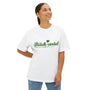 90s green design Nostalgia Oversized Tee