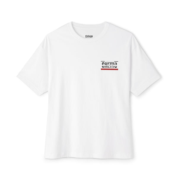 Unisex Why The F Not black design Oversized Boxy Tee