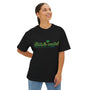 90s green design Nostalgia Oversized Tee