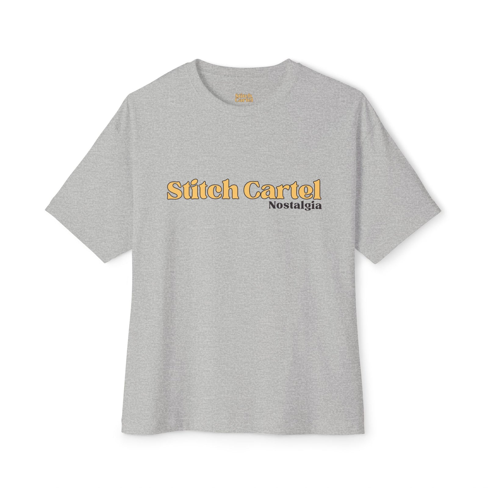 Womans yellow and black 70s Nostalgia Box Tee