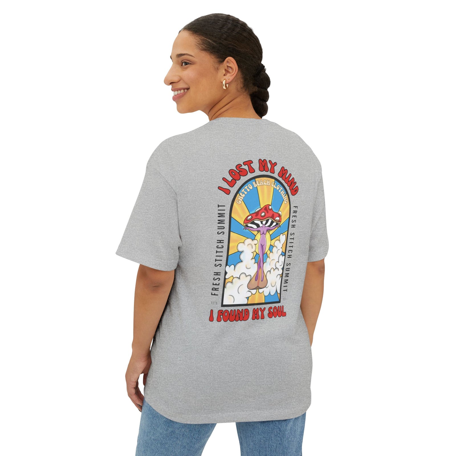 I lost my mind over sized Vintage Box Tee