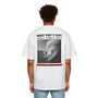 Why the F not whites design Men's Heavy Oversized Tee