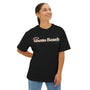 Ghetto Beach Beige design Oversized box tee