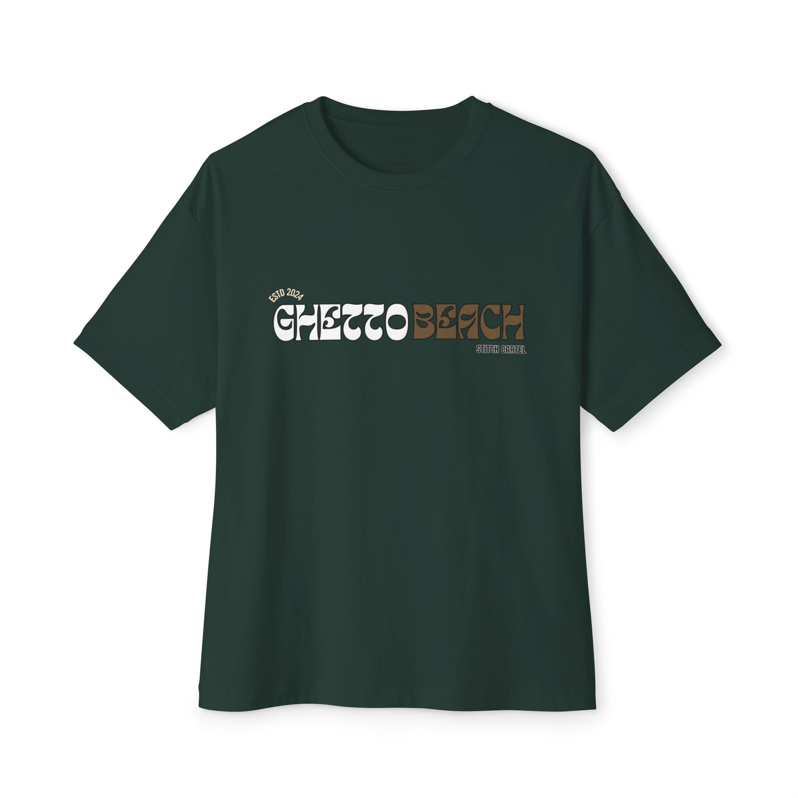 Ghetto beach basic ARCH Unisex Oversized Boxy Tee