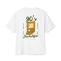 90s green design Nostalgia Oversized Tee