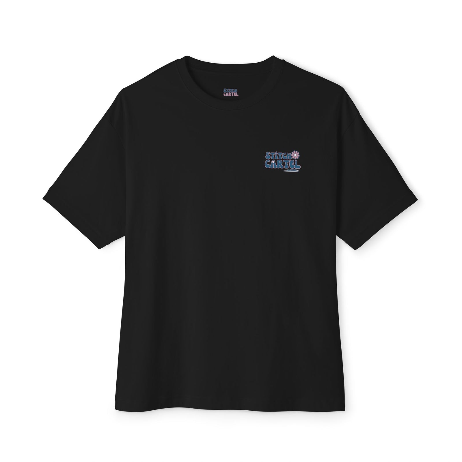 Pink and Blue Surf Naked box Tee