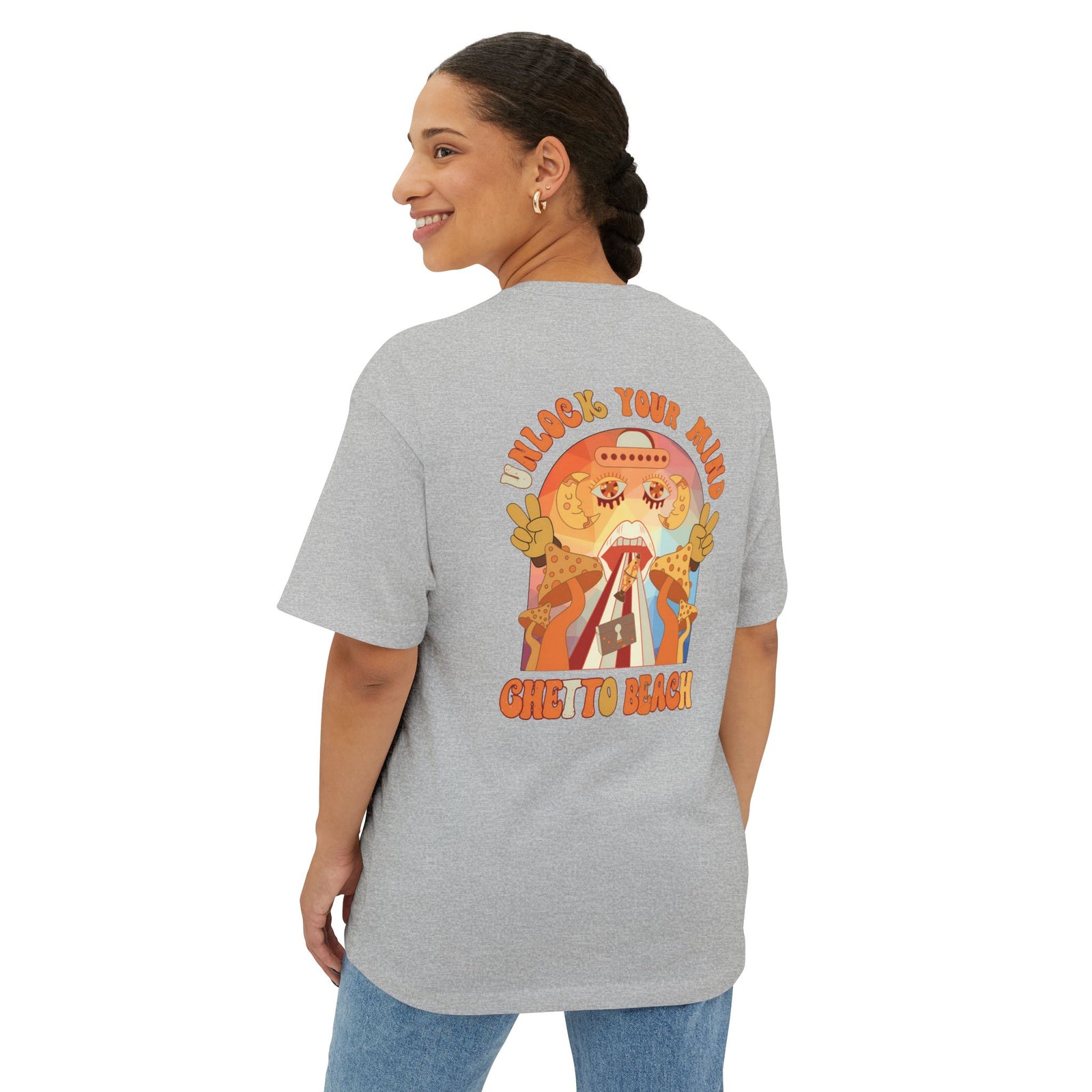 Unisex Unlock Your MIND oversized Tee