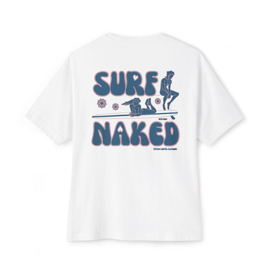 Pink and Blue Surf Naked box Tee