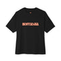 Mens nostalgia pink design Oversized Boxy Tee