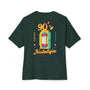 90s Yellow design Nostalgia Oversized Tee