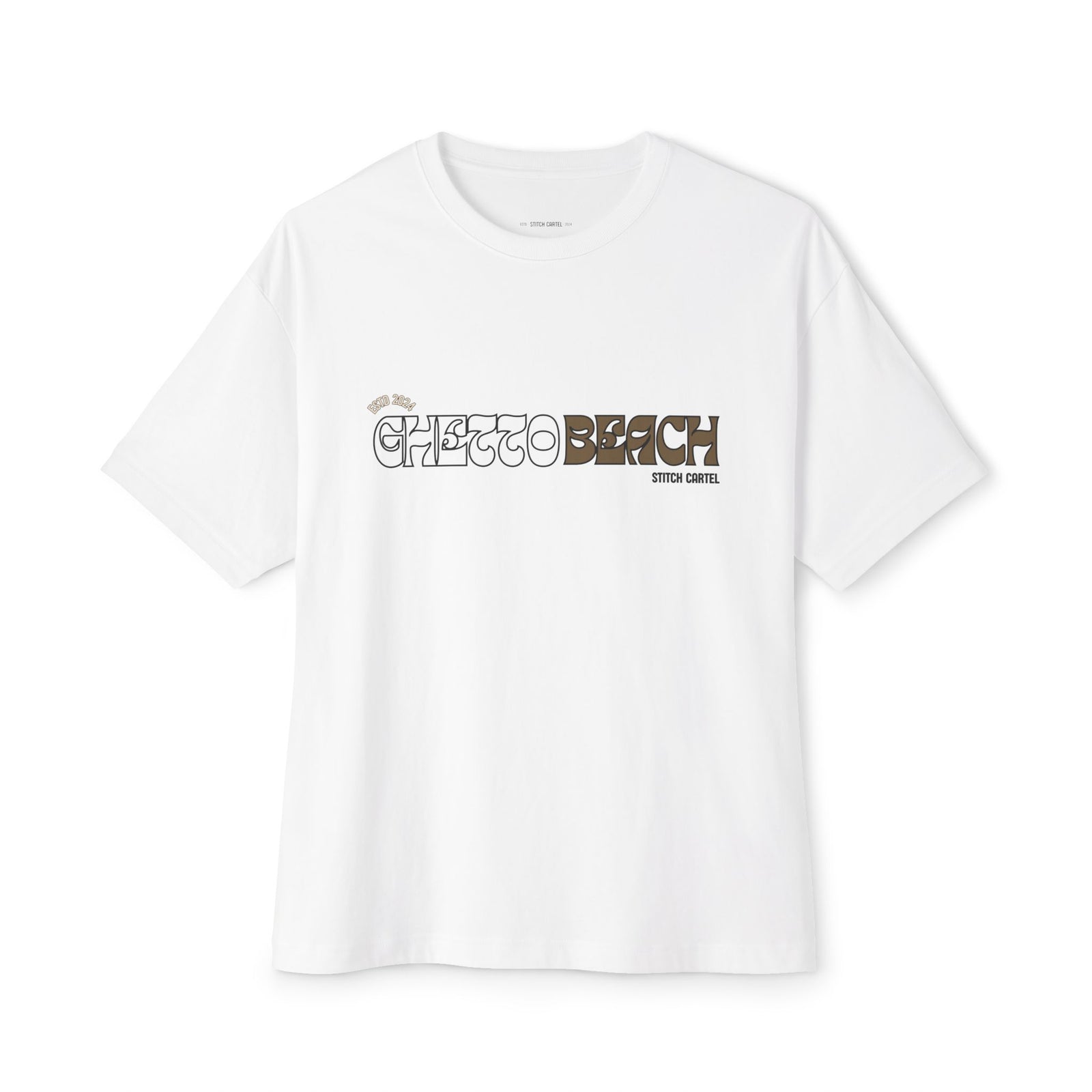 Ghetto beach basic ARCH Unisex Oversized Boxy Tee
