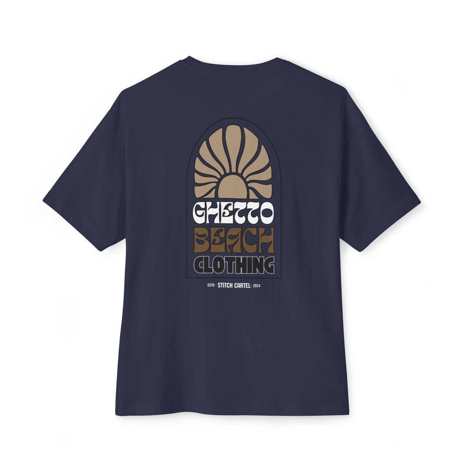 Ghetto beach basic ARCH Unisex Oversized Boxy Tee