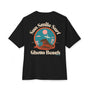 Ghetto Beach Beige design Oversized box tee