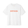 Mens nostalgia pink design Oversized Boxy Tee