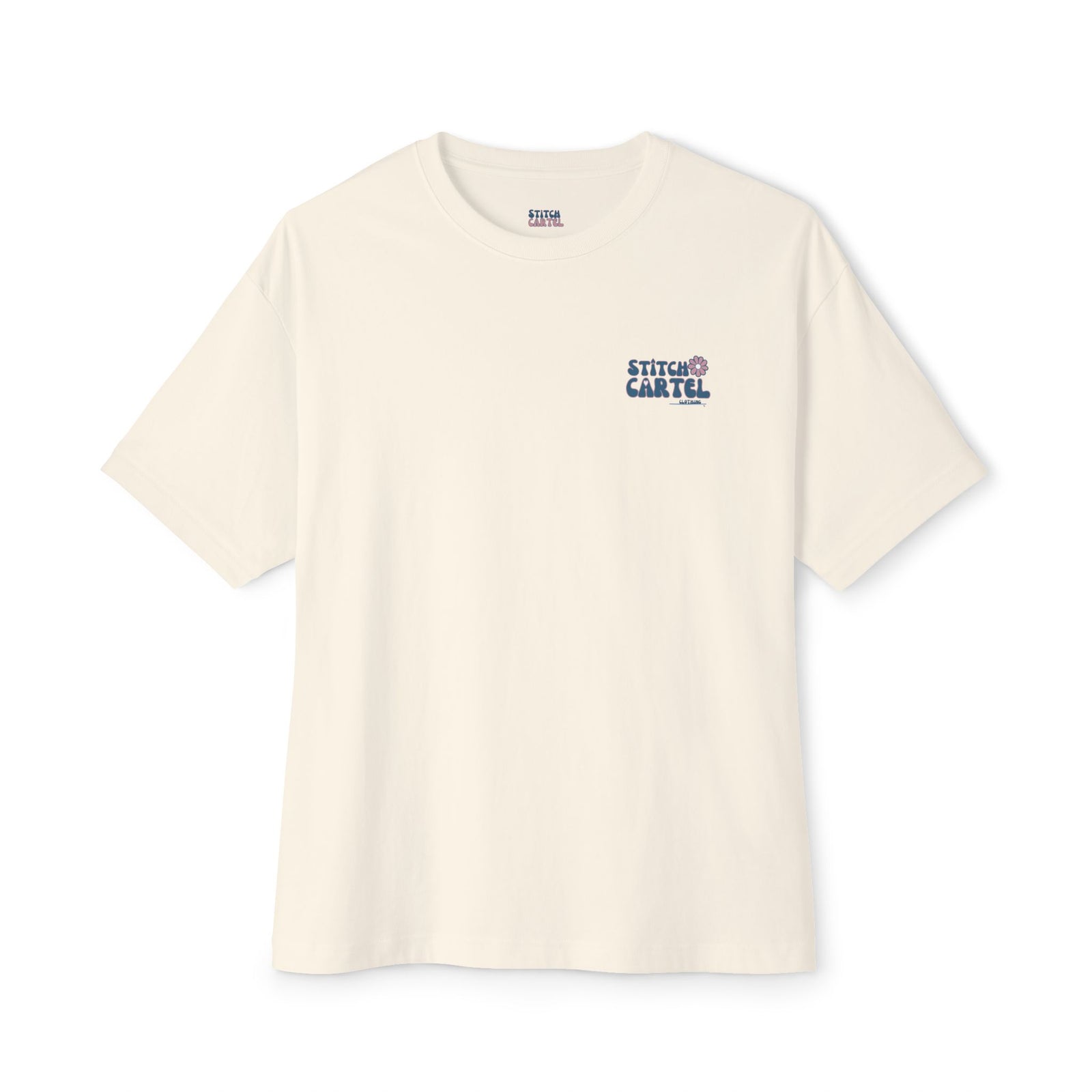 Pink and Blue Surf Naked box Tee