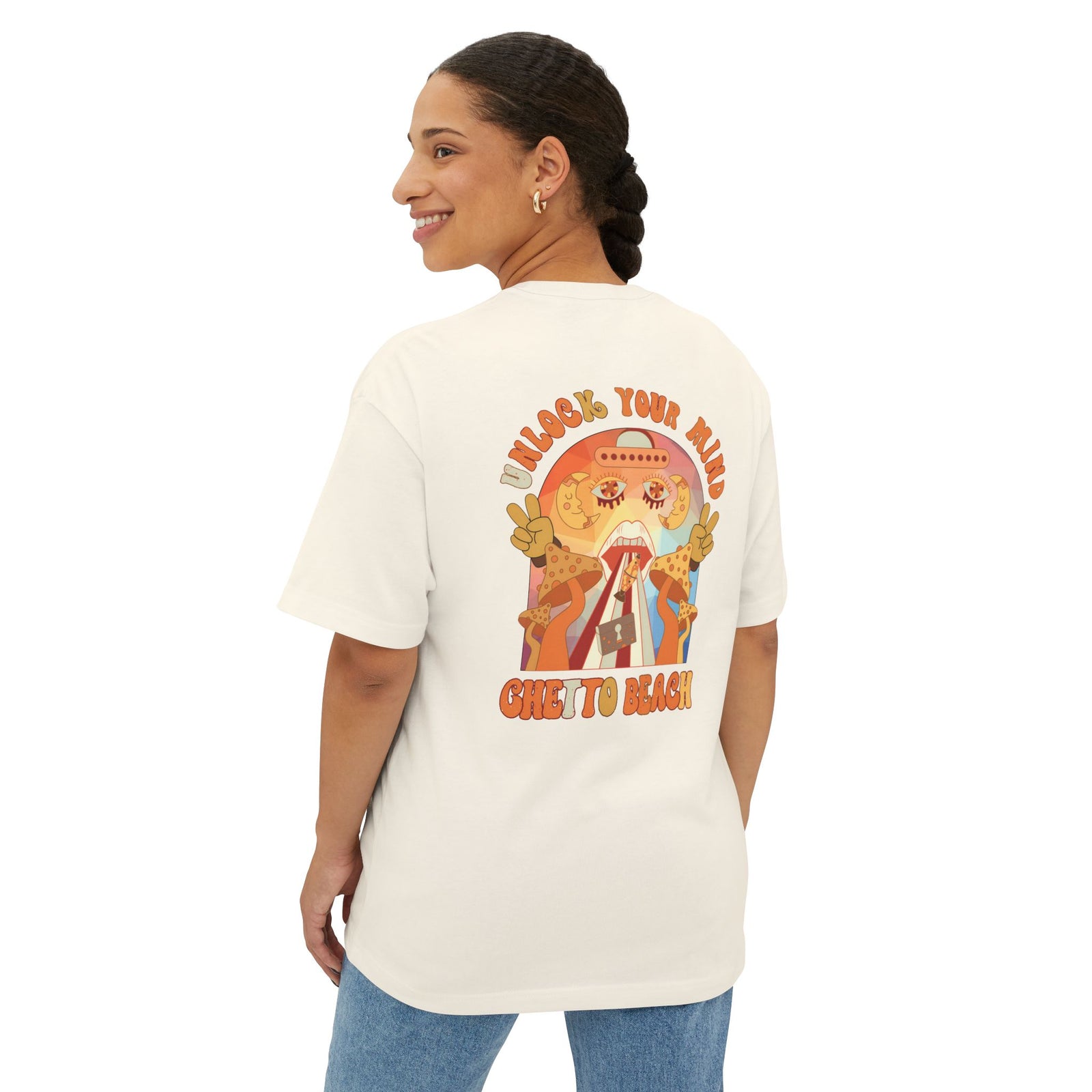 Unisex Unlock Your MIND oversized Tee