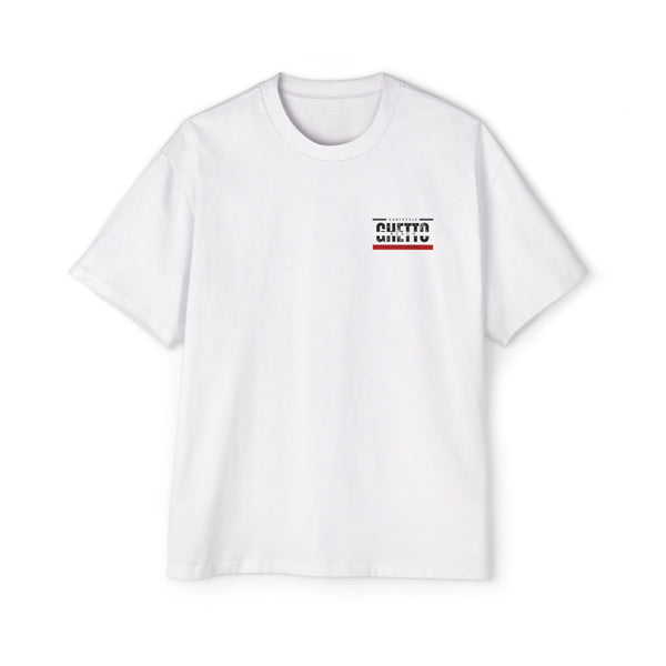 Why the F not whites design Men's Heavy Oversized Tee