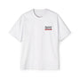 Why the F not whites design Men's Heavy Oversized Tee