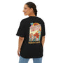 Womans yellow and black 70s Nostalgia Box Tee