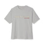 Womans 70’s nostalgia beige design Oversized Boxy Tee
