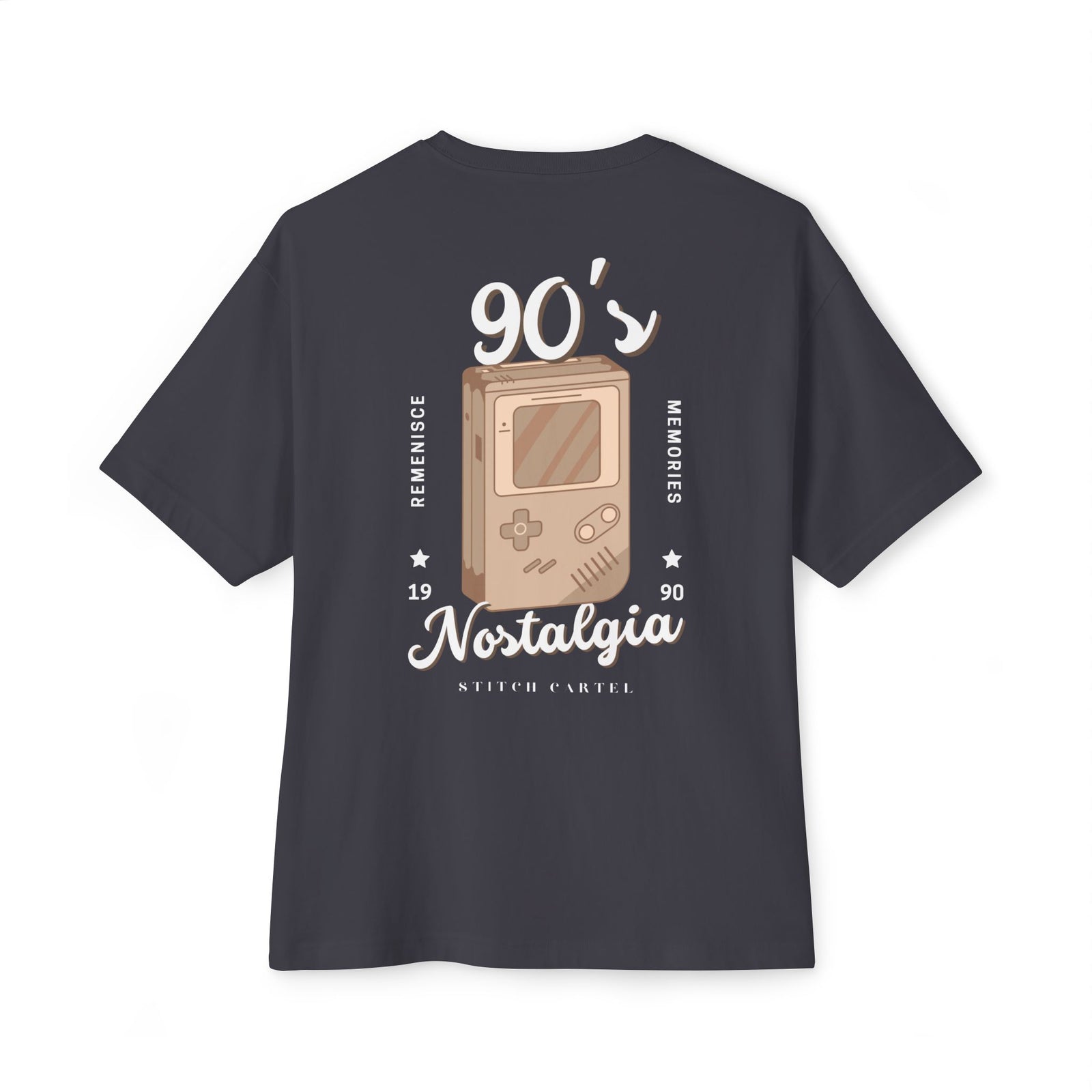 Copy of 90s Beige design Nostalgia Oversized Tee