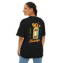90s Yellow design Nostalgia Oversized Tee