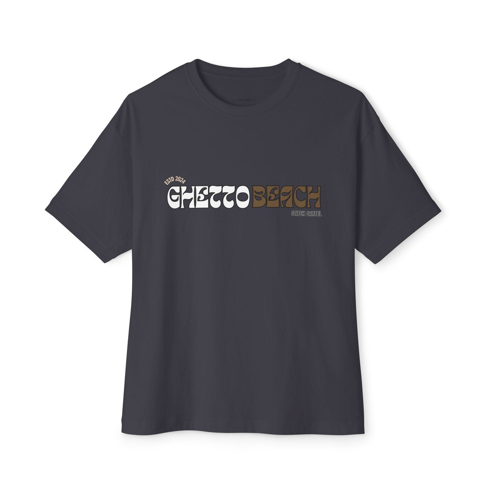 Ghetto beach basic ARCH Unisex Oversized Boxy Tee